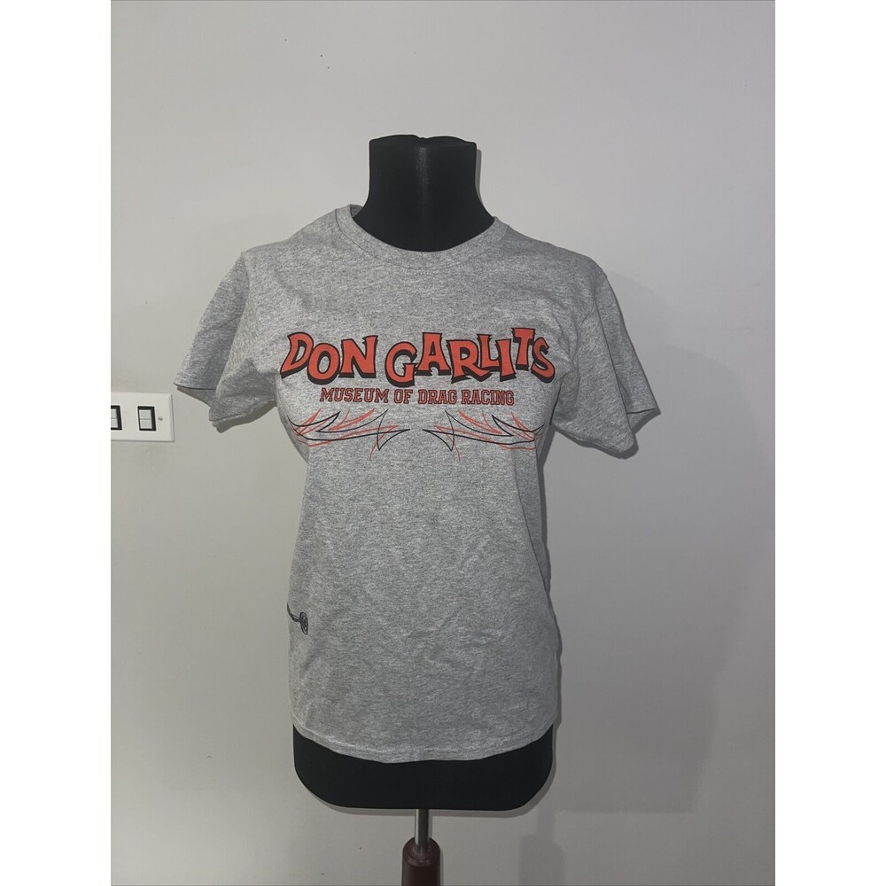 DON GARLITS Museum of Drag Racing T shirt Ladies Small
